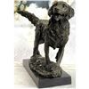 Image 1 : Golden Retriever Hunting Dog Bronze Sculpture