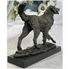 Image 6 : Golden Retriever Hunting Dog Bronze Sculpture