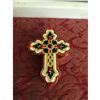 Image 2 : Russian Jeweled Cross Trinket Box