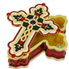 Image 5 : Russian Jeweled Cross Trinket Box