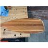 Image 3 : Rare Dragon Boat Inlaid Wood Canoe Paddle