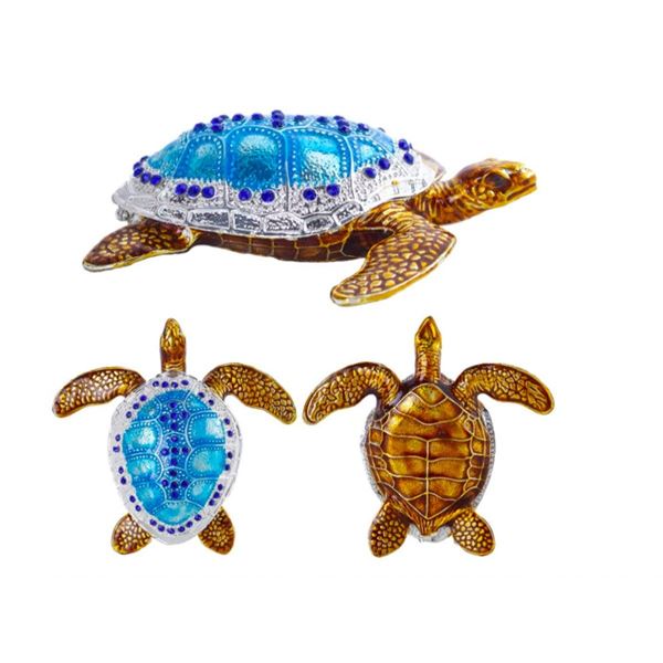 Sea Turtle Trinket Jewel Box