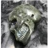 Image 6 : Carved Labradorite Gemstone Skeleton Skull