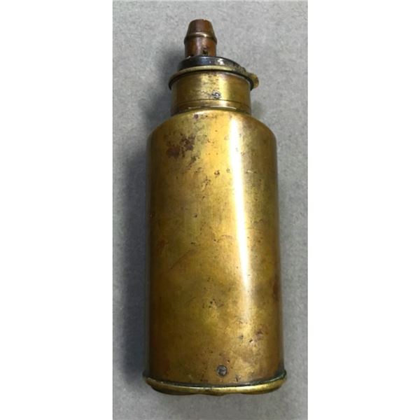19thc Dixon & Sons Double Compartment Powder Flask