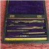 Image 4 : 19thc Cased Architect's Drafting Kit