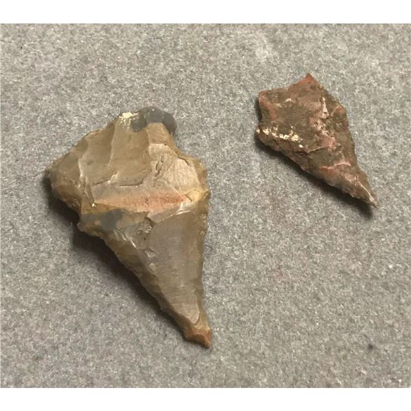 Neolithic Stone Age Sahara Desert Arrowhead Projectile Points