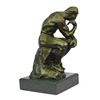 Image 1 : After Rodin, The Thinker Bronze Sculpture