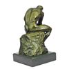 Image 5 : After Rodin, The Thinker Bronze Sculpture