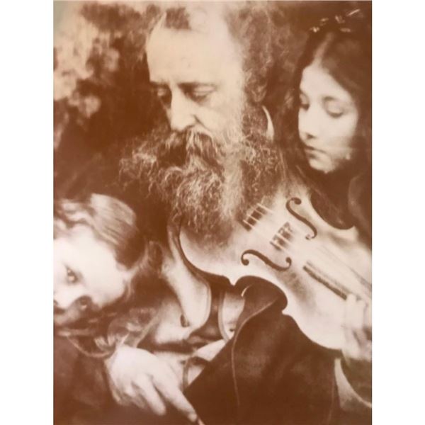 The Whisper Of The Muse Sepia Photo Print