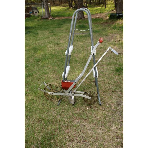 pool ladder/ seed drill