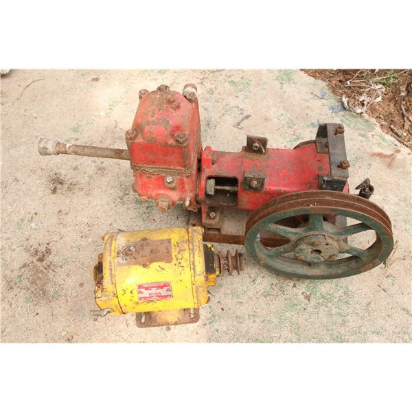 electric motor/ pressure pump, not working