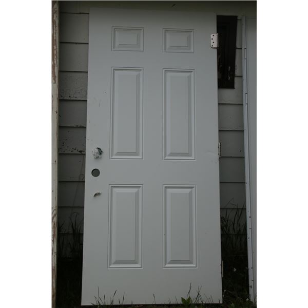 new 2" steel exterior door 36" x 79"