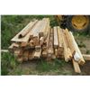 Image 2 : Lot of Rough Cut Lumber, Misc. Sizes & Lengths From ~100" Down