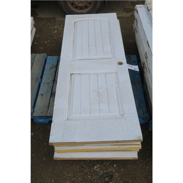 Pallet Of 9 Wooden Doors, 28"
