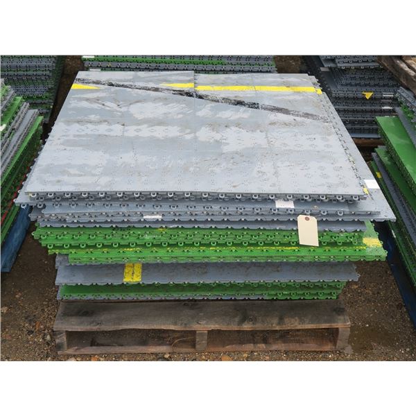 Approximately 400 Square Feet of Gymnasium Flooring/Snap Tile