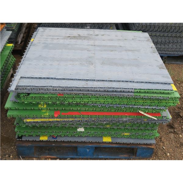 Approximately 400 Square Feet of Gymnasium Flooring/Snap Tile