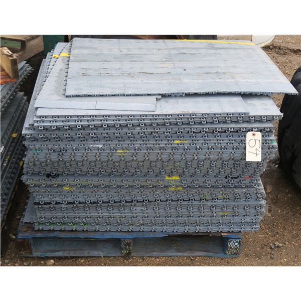 Approximately 400 Square Feet of Gymnasium Flooring/Snap Tile