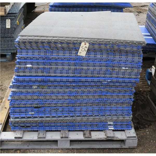 Approximately 600 Square Feet of Gymnasium Flooring/Snap Tile