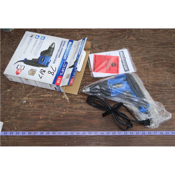 Mastercraft Drywall Screwdriver 4.5A 1/4" (New)