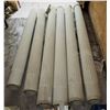Image 2 : 6 Hollow Columns + Trim (1 Damaged) 95" Long, 7" Diameter