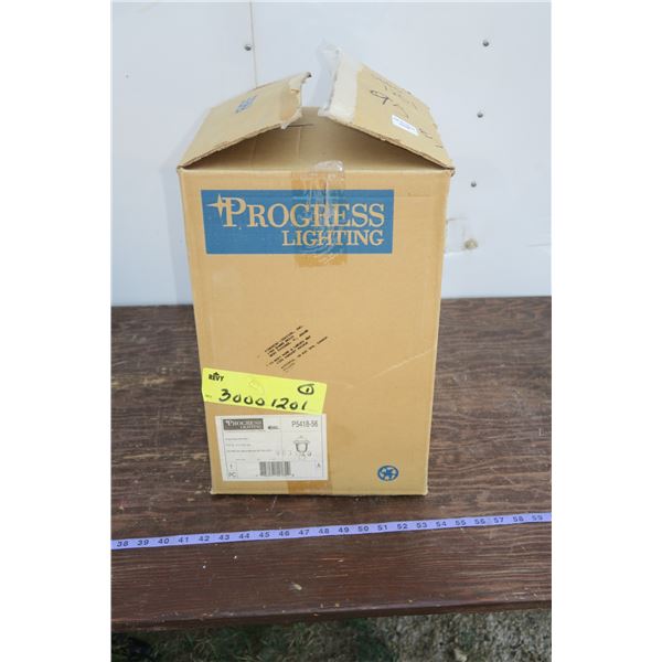 Progress Lighting "Antique Bisque Post Lantern" (New)