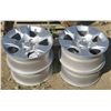 Image 1 : Set of Four 6 Bolt Dodge Rims