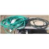 Image 7 : Lot of Garden Hoses, Air Hoses, Extension Cord