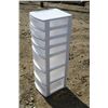 Image 2 : Plastic 7 Drawer Storage Container 40"×13"×15"