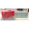 Image 1 : Lot of 2 Toolboxes, (Red Damaged)