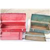 Image 3 : Lot of 2 Toolboxes, (Red Damaged)