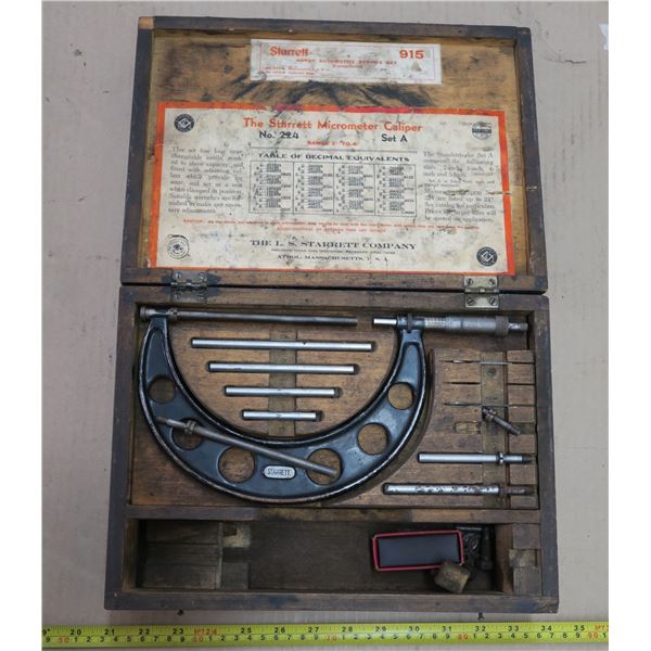 0-6" Micrometer - Starrett