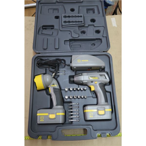 Durapro 18v Impact and Light Set w/ Battery