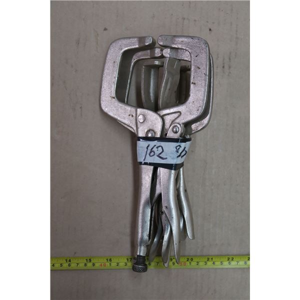 Lot of 3 Welder Clamps