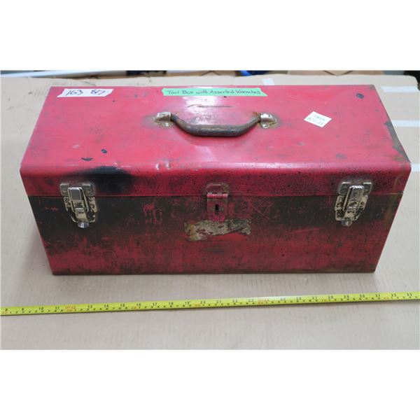 Tool Box W/ Assorted Wrenches