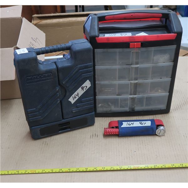 Fuller Socket Set (3/8), Pouch 3/8 Socket Set, Screw Caddy + Contents