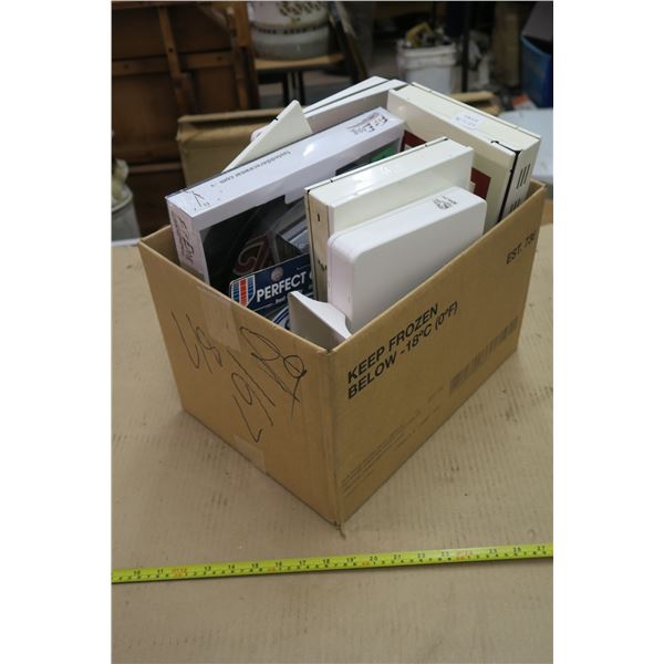 Lot of Exit Signs, Toyota Clock, 5×Bluejays Decals, 2×Bosch Platinum Spark Plugs, Car Stereo Install