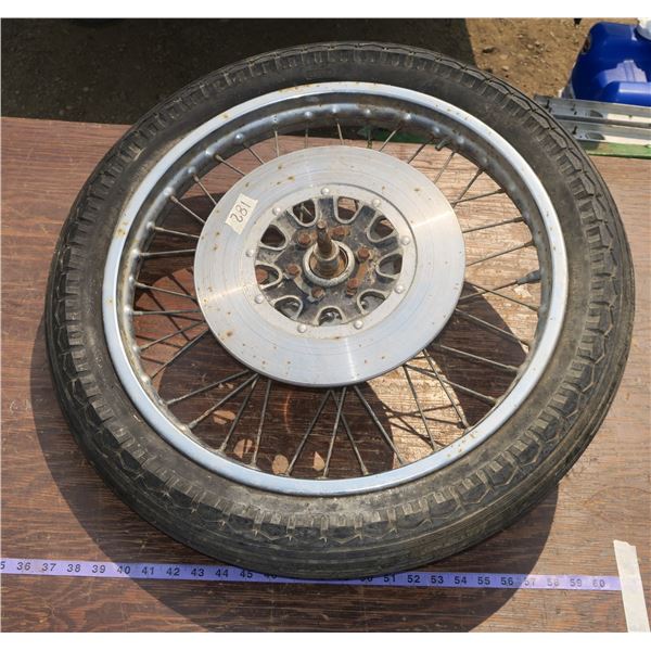 3.25/3.60-S19 4 Ply Motorcycle Wheel/Tire