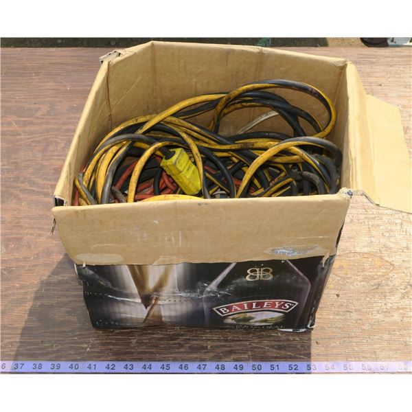 Lot of 6 Extension Cords