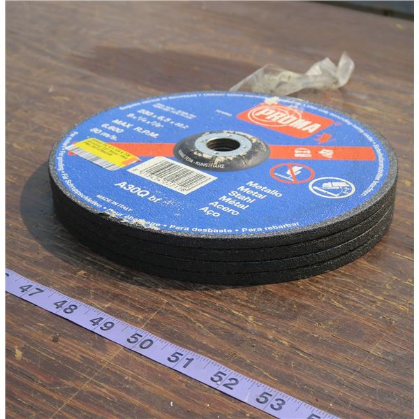 4 New Cut-off Blades for metal