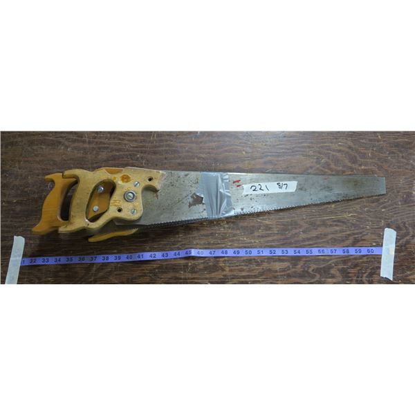 3 Sharp Disston Hand Saws