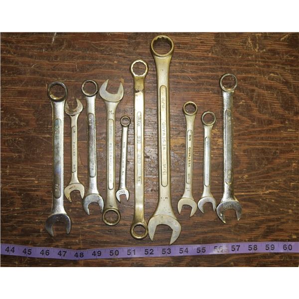 10 Pc Set Standard Wrenches