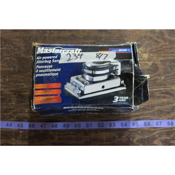 Mastercraft Air-Powered Jitter Bug Sander (Like New)