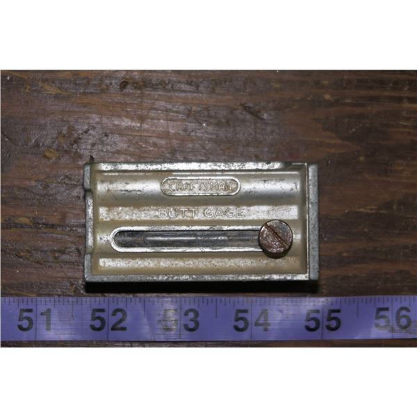 Vintage Craftsman Butt Gauge