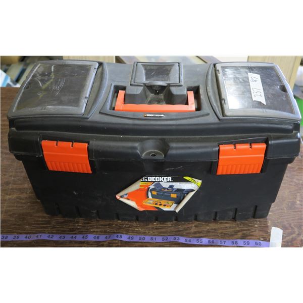 Black & Decker Plastic Tool Box