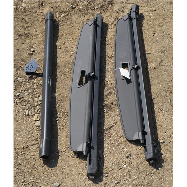 Lot of 3 Rear Shade Sliders ~50"