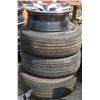 Image 2 : 3 Tires/Rims 255/45/22 + Extra Matching Rim