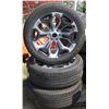 Image 4 : 3 Tires/Rims 255/45/22 + Extra Matching Rim