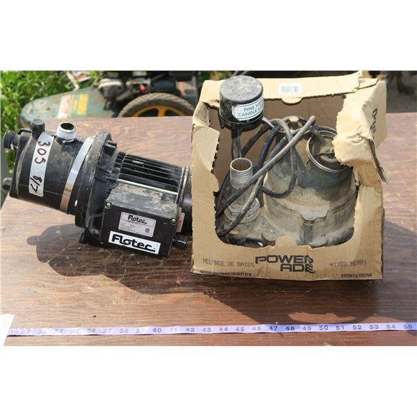 Lot of 2 Pumps + etc.