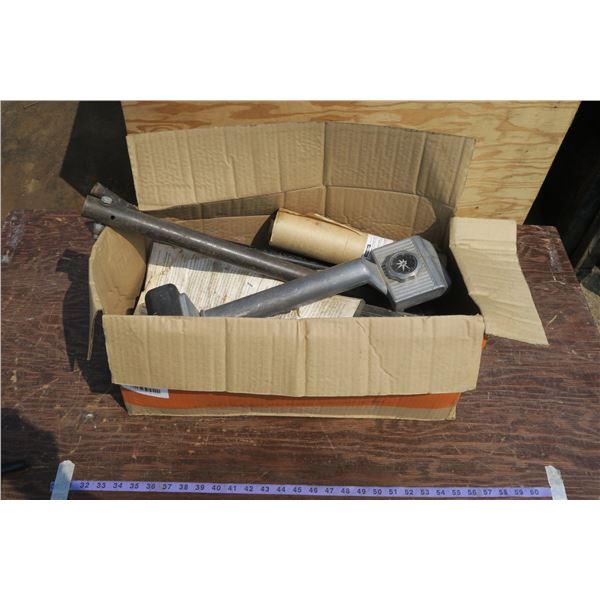 Lot including Knee Kicker, Trowels, Etc.