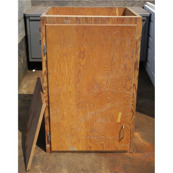 Wooden Shop Cabinet 38"×25"×24"